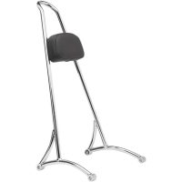 Sissy Bar 20" Høj Krom/sølv BURLY BRAND