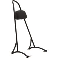 Sissy Bar 20" Høj Sort Pulverlakeret BURLY BRAND