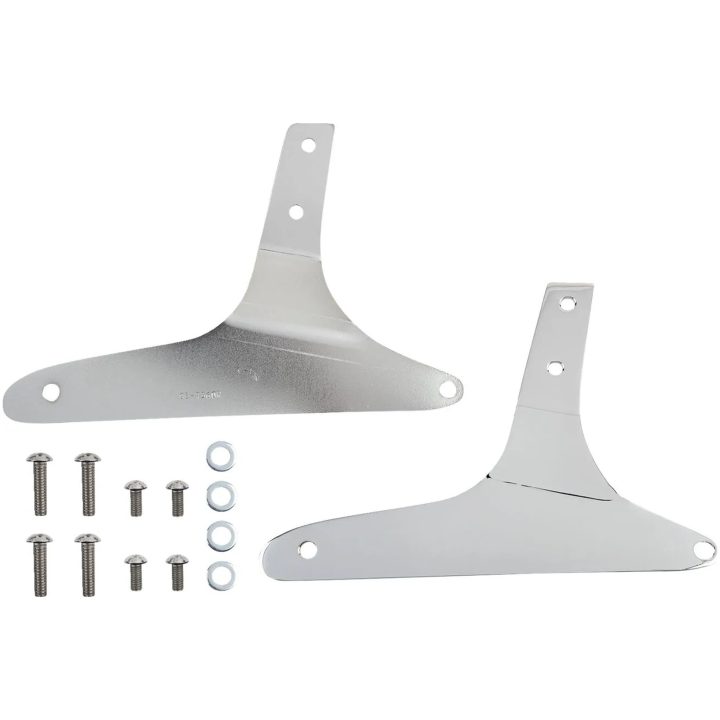 Sissy Bar Firkantet Inkl. Ryglæn Stål COBRA 152 mm (6") x 127 mm (5") – billede 3