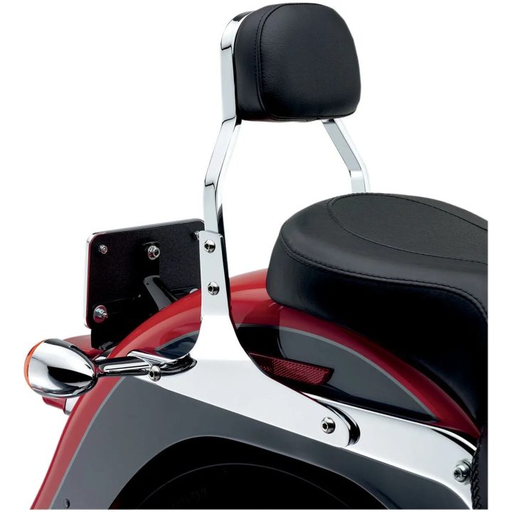 Sissy Bar Firkantet Inkl. Ryglæn Stål COBRA 152 mm (6") x 127 mm (5") – billede 4