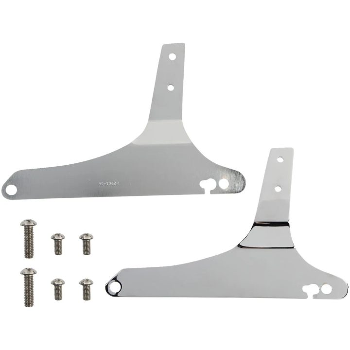 Sissy Bar Firkantet Inkl. Ryglæn Stål COBRA 152 mm (6") x 127 mm (5") – billede 4
