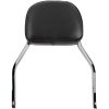 Sissy Bar Firkantet Inkl. Ryglæn Stål COBRA 152 mm (6") x 127 mm (5") – miniature 1
