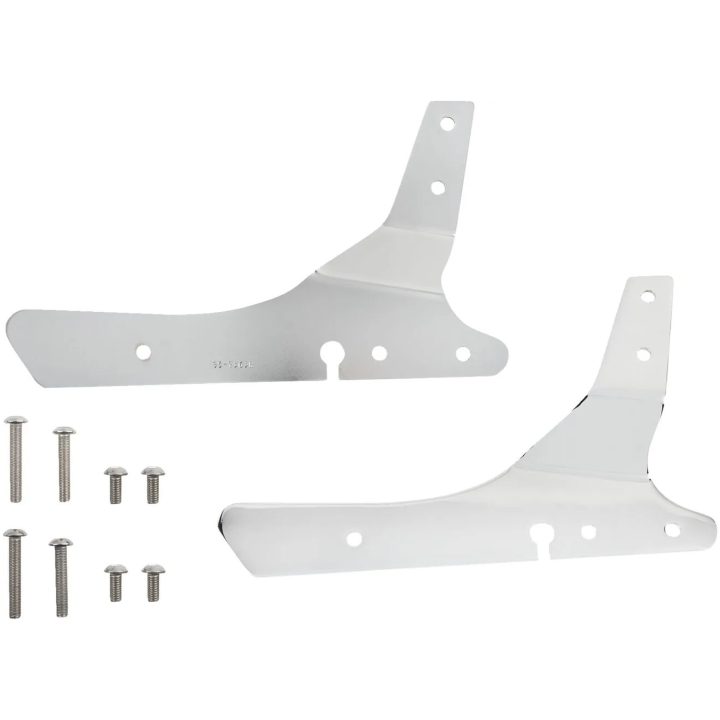 Sissy Bar Firkantet Inkl. Ryglæn Stål COBRA 152 mm (6") x 127 mm (5") – billede 4