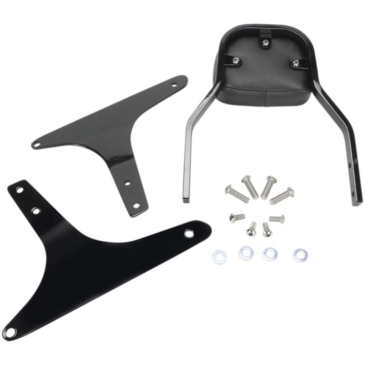 Sissy Bar Firkantet Inkl. Ryglæn Stål COBRA 152 mm (6") x 127 mm (5") – billede 3