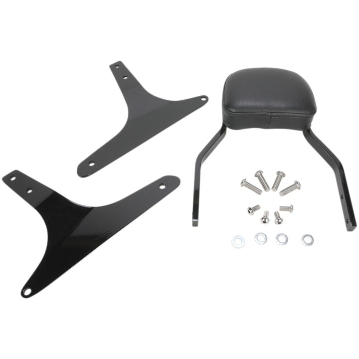 Sissy Bar Firkantet Inkl. Ryglæn Stål COBRA 152 mm (6") x 127 mm (5") – billede 2