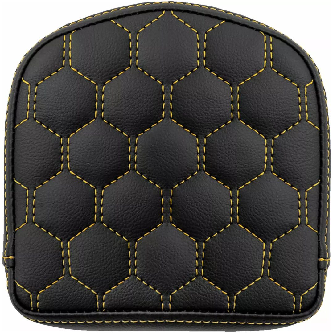 Sissy Bar Pad Roadsofa Sort/Guld SADDLEMEN