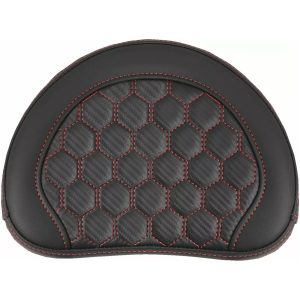 Sissy Bar Pad Roadsofa Sort/Rød SADDLEMEN