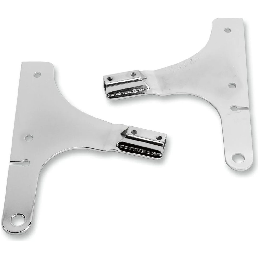 Sissy Bar Side Plates Krom CYCLE VISIONS
