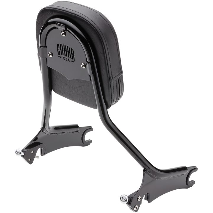 Sissy Bar Tall Detachable Sort COBRA – billede 3