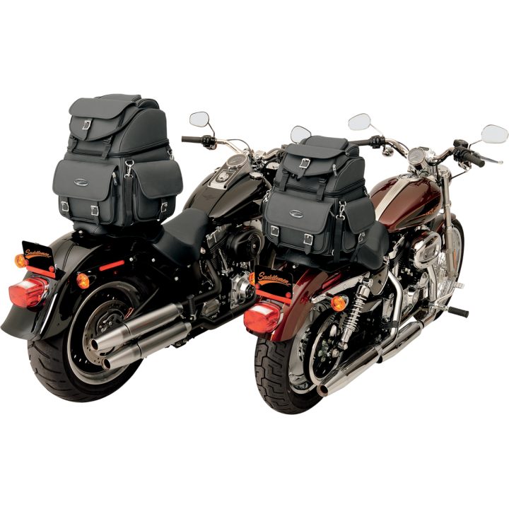Sissybar / Sidetaske BR3400EX/S Sort SADDLEMEN Sort – billede 5
