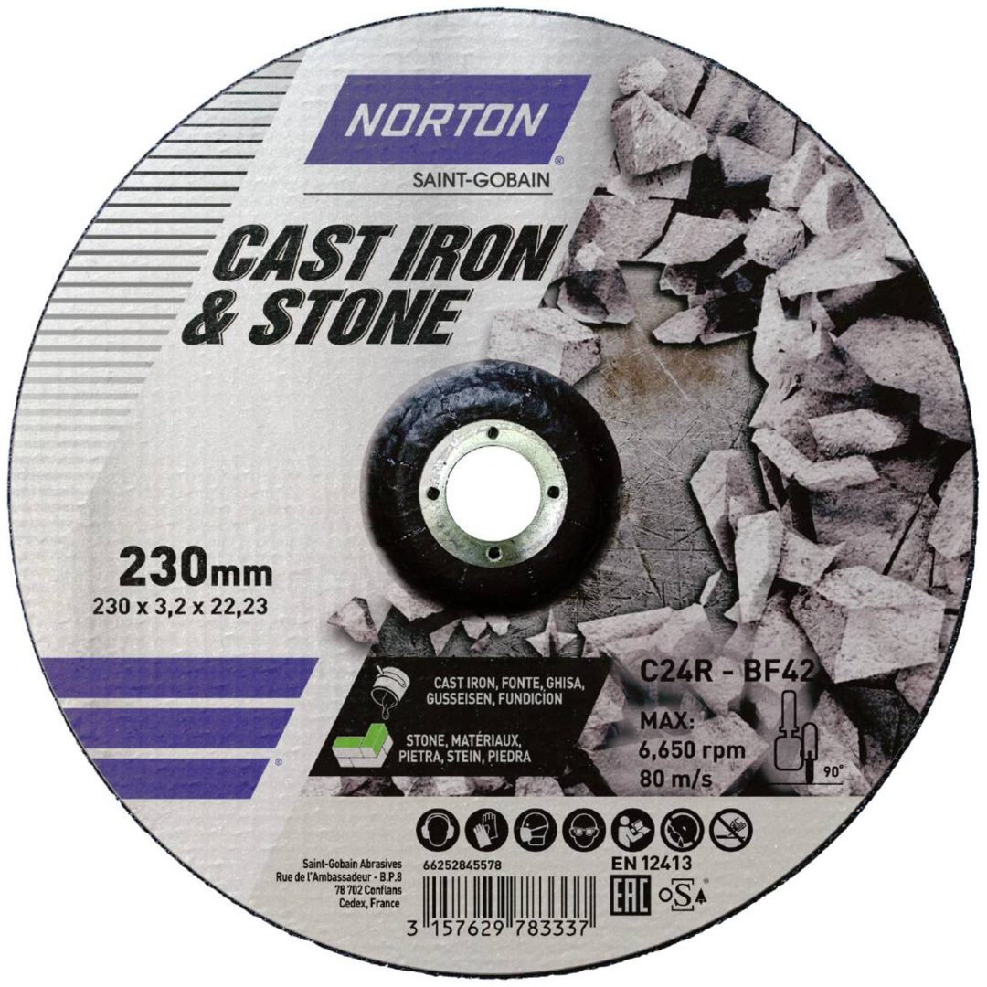 Skæreskive Cast & Stone NORTON KAPSKIVE C&S T41 115X2,5X22