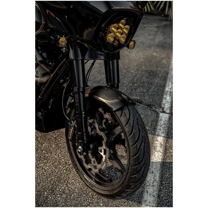 Skærm For Carbonfiber Sort SLYFOX – billede 2