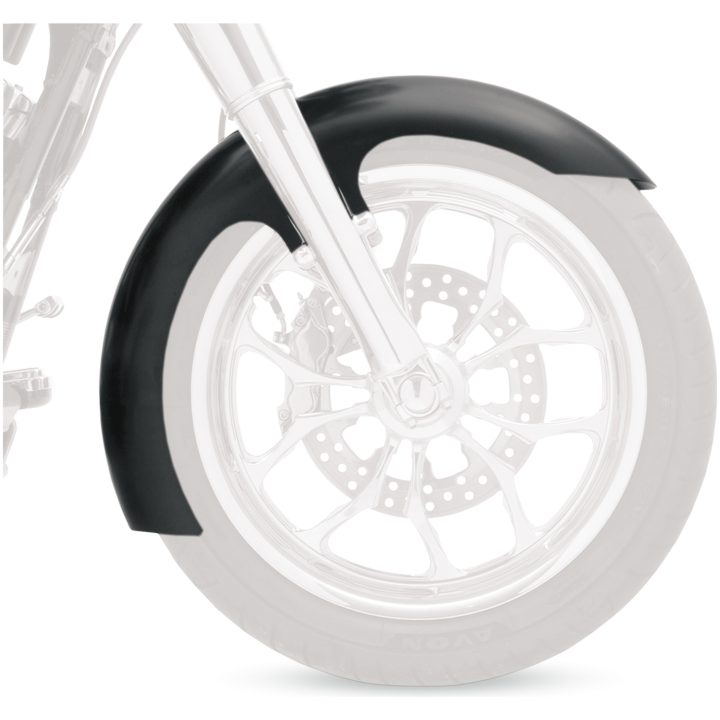 Skærm Hugger Series Front Sort Steel KLOCK WERKS – billede 4