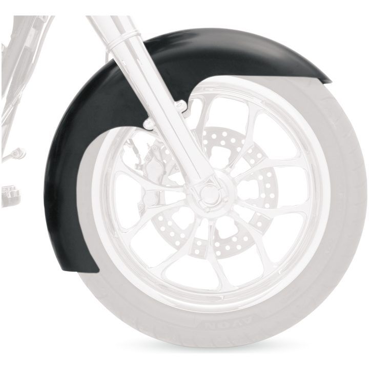 Skærm Hugger Series Front Sort Steel KLOCK WERKS – billede 5