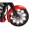 Skærm Hugger Series Front Sort Steel KLOCK WERKS – miniature 2
