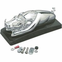 Skærmdekoration Wild Boar Krom Abs Plastic KURYAKYN