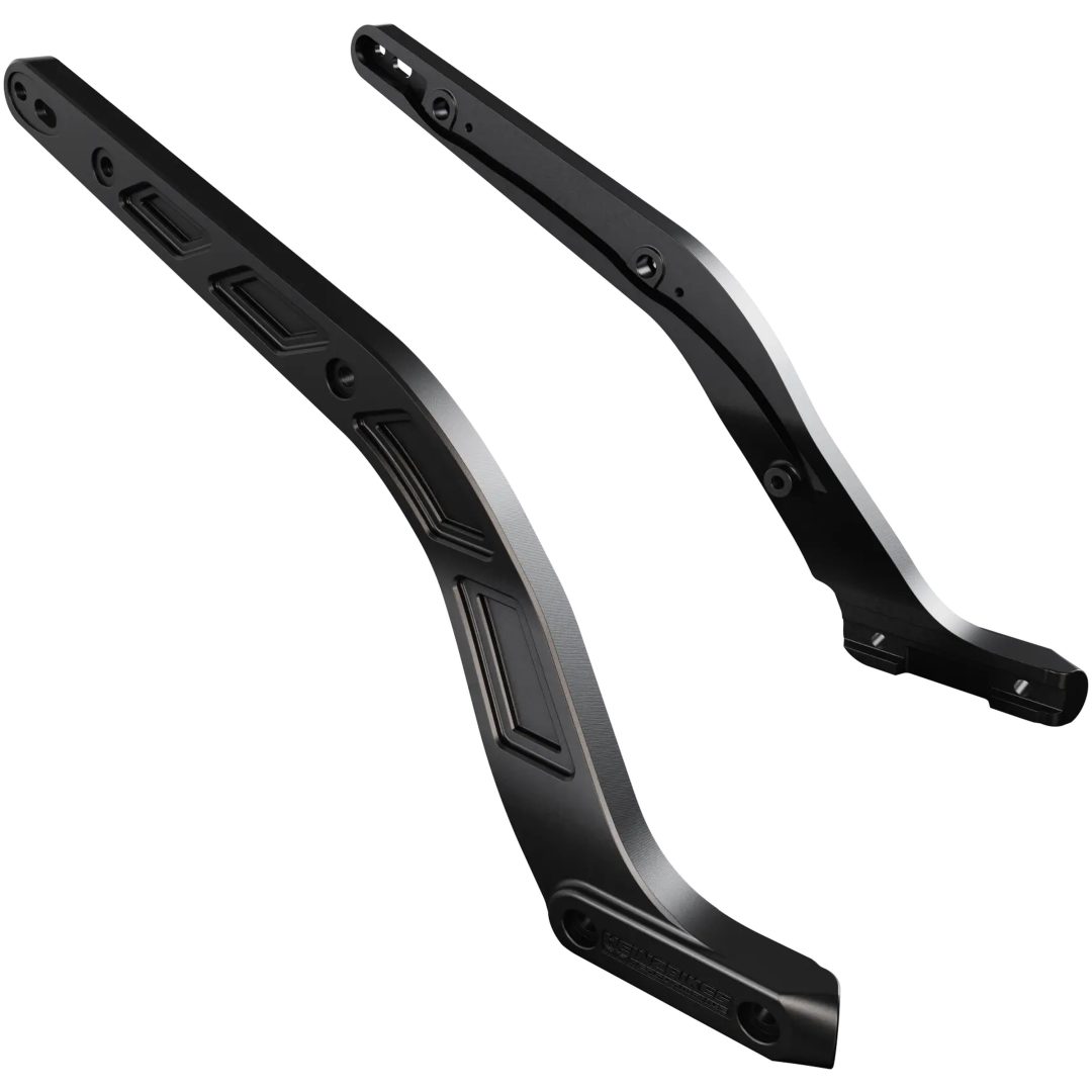 Skærmstiver Performance Sort Aluminium HEINZ BIKES – billede 4