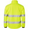 Skal- & Softshelljakker 7621 Softshell Hi-Vis Polyester Fluorescerende Orange Top Swede Small – miniature 3