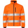 Skal- & Softshelljakker 7621 Softshell Hi-Vis Polyester Fluorescerende Orange Top Swede Small – miniature 1