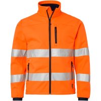 Skal- & Softshelljakker 7621 Softshell Hi-Vis Polyester Fluorescerende Orange Top Swede