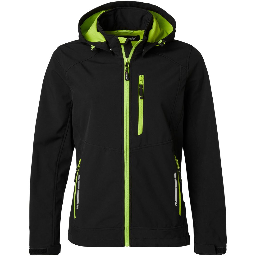 Skal- & softshelljakker Dame 352 Softshell Sort Top Swede XS
