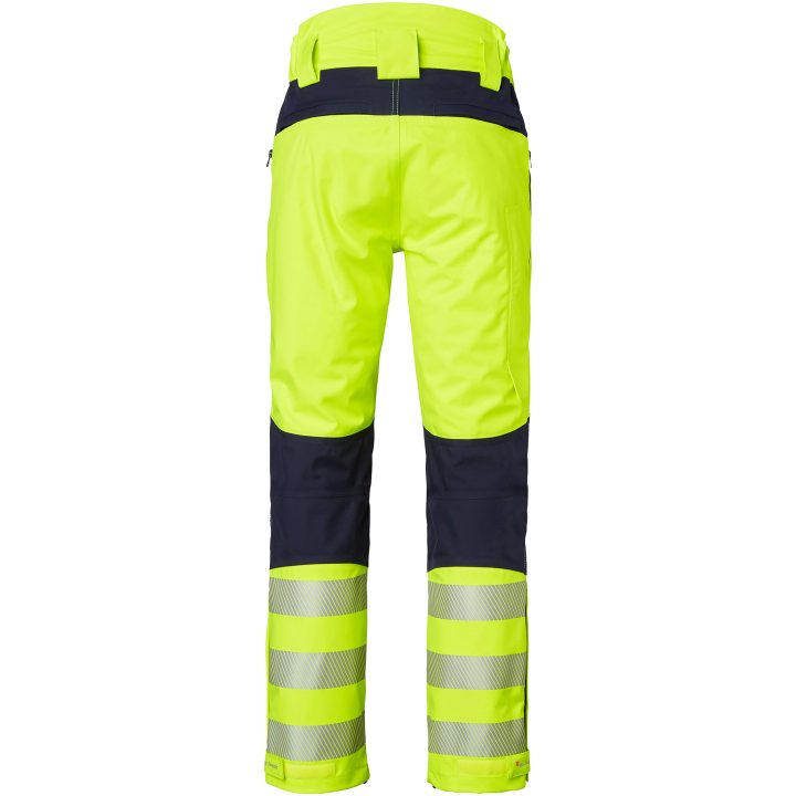 Skalbukser Shell Polyester Fluorescerende Gul Top Swede XS – billede 3