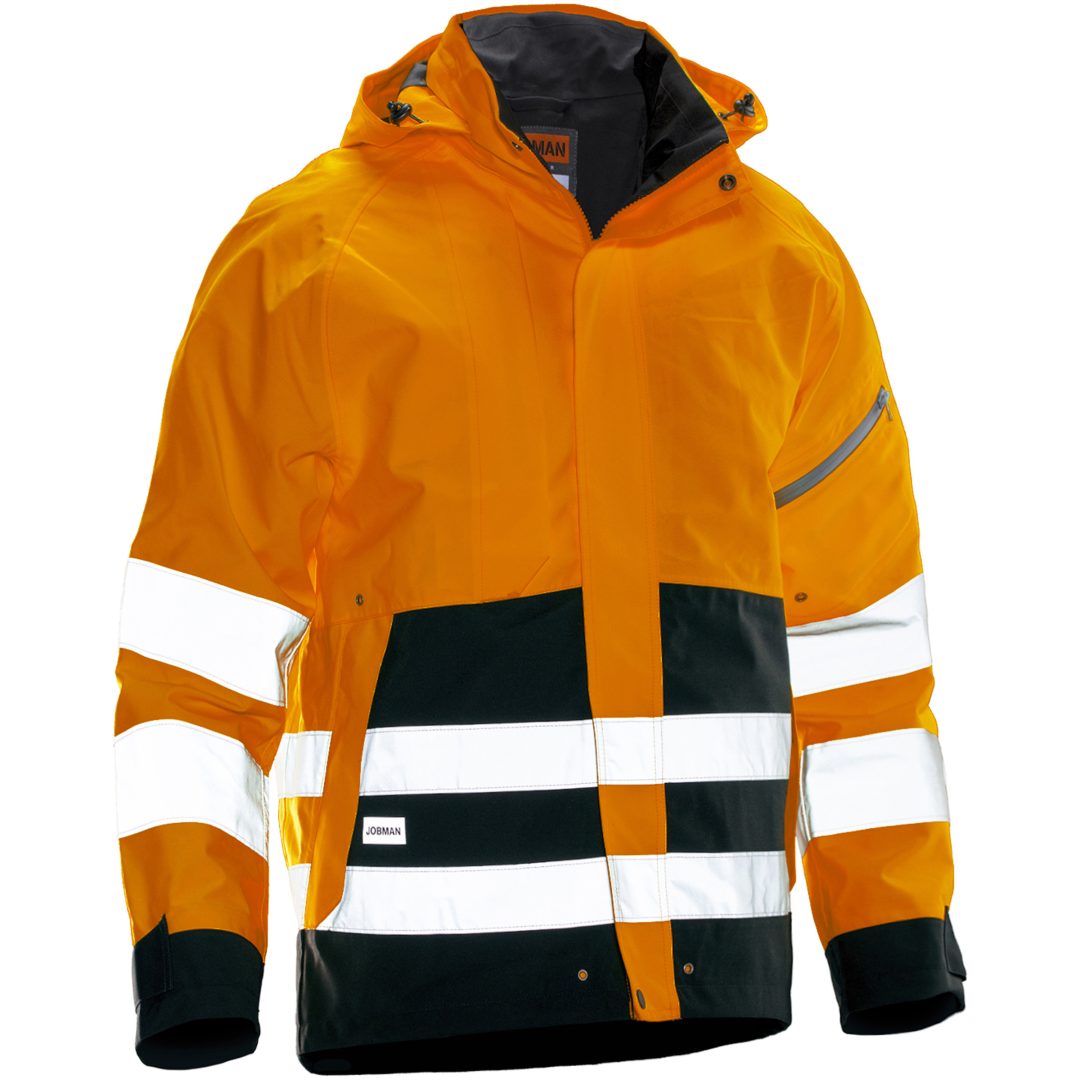 Skaljakke Varsel 1273 Technical Orange/Sort Jobman XXXL