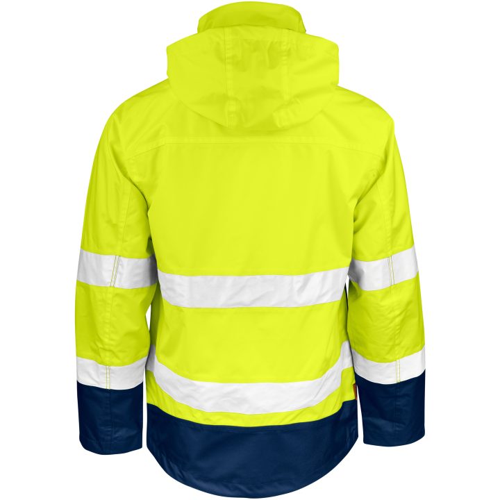 Skaljakke Varsel 1283 Practical Gul/Marine Jobman XXXL – billede 3