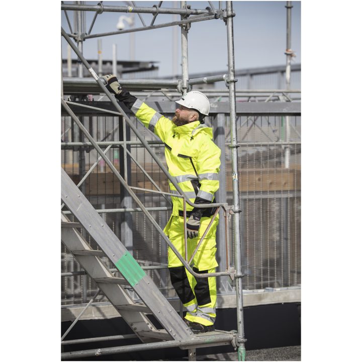 Skaljakke Varsel 1283 Practical Gul/Marine Jobman XXXL – billede 6