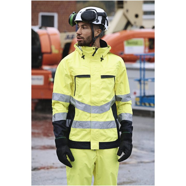 Skaljakke Varsel 1283 Practical Gul/Marine Jobman XXXL – billede 9