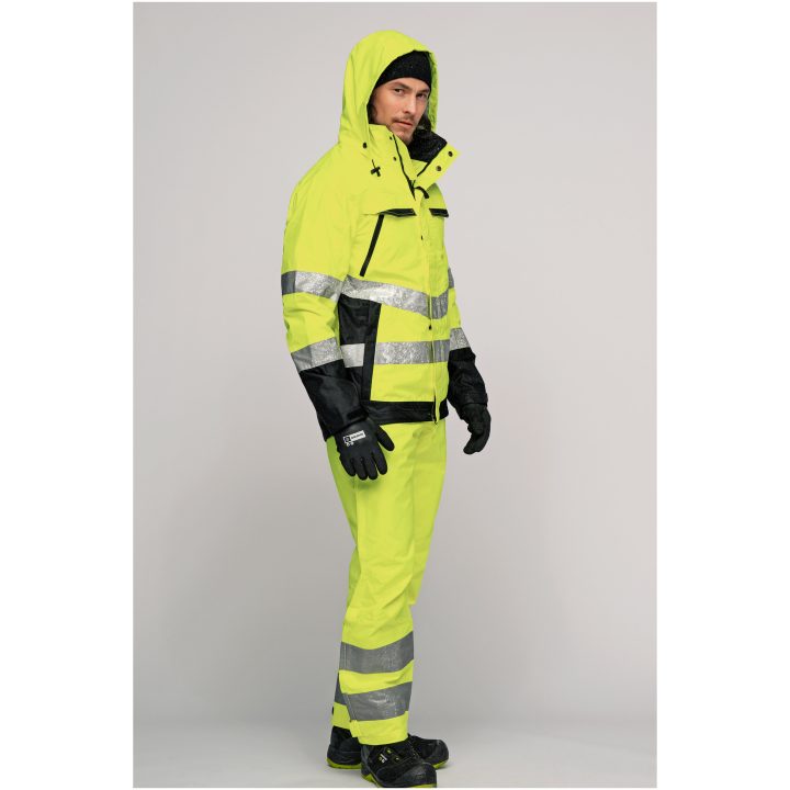 Skaljakke Varsel 1283 Practical Gul/Marine Jobman XXXL – billede 10