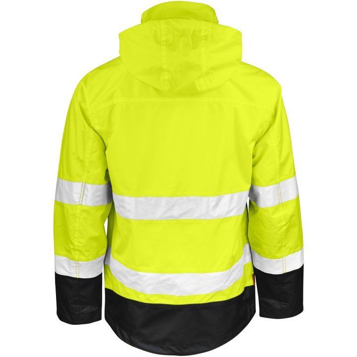 Skaljakke Varsel 1283 Practical Gul/sort Jobman XXXL – billede 3