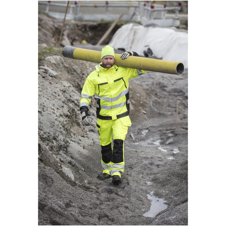Skaljakke Varsel 1283 Practical Gul/sort Jobman XXXL – billede 5