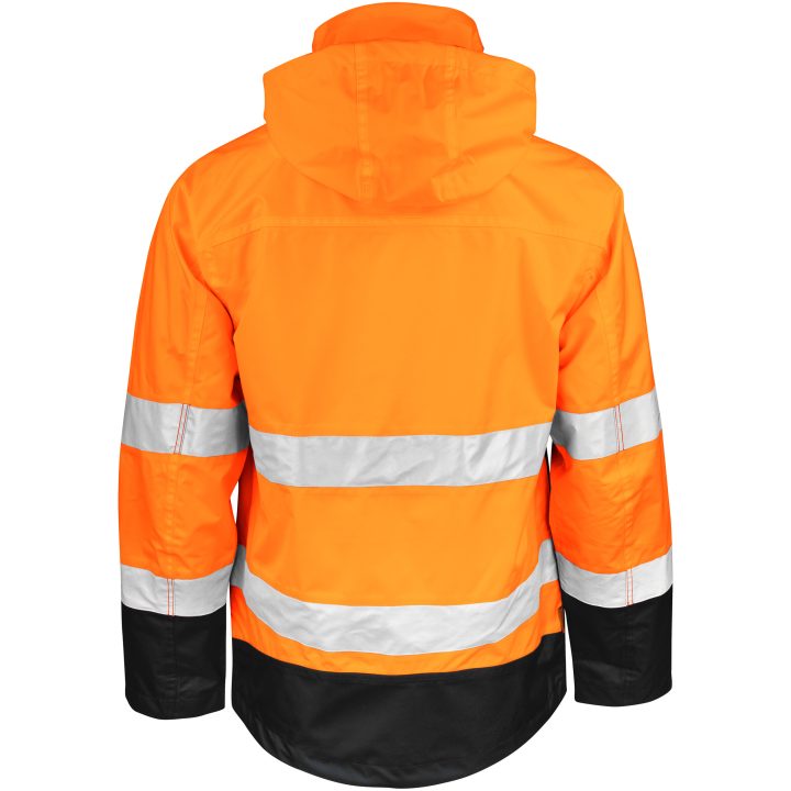Skaljakke Varsel 1283 Practical Orange/Sort Jobman XXXL – billede 3