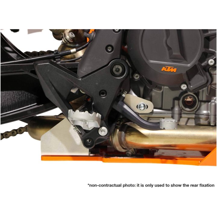 Skidplate Adventure Sort AXP RACING – billede 2