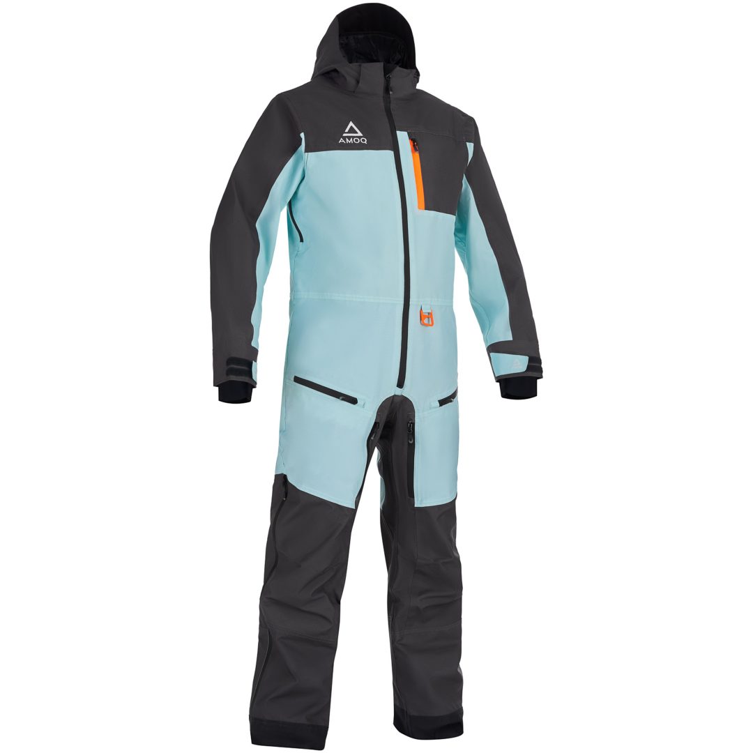 Skidragtoverall Dynamic Grå Mint Orange AMOQ XS – billede 5