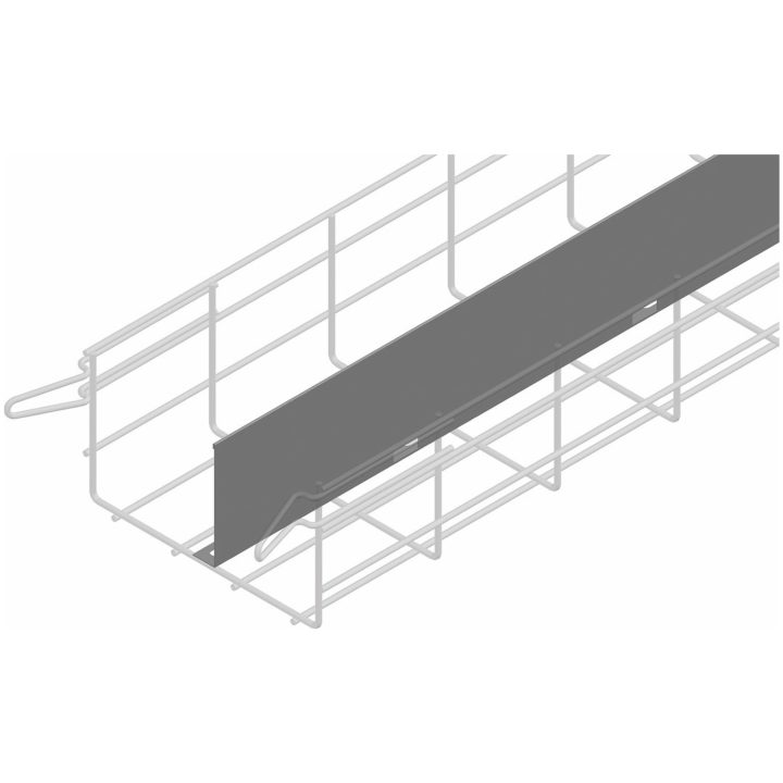 Skilleplade, Elforzinket, 90 mm MALMBERGS – billede 2