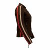 Skinnjacka Dam Uma Nubuck Brun Rusty Stitches 40 – miniature 3