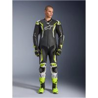 Skinnställ 1-pcs GP Tech v5 Svart/Vit/Fluo Gul, 56 Alpinestars