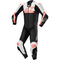 Skinnställ Missile Ward 1pc Svart/Vit/Röd Fluo, 54 Alpinestars