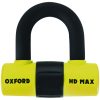 Skivebremselås HD Max OXFORD Gul – miniature 1