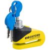 Skivebremselås Quartz XD6 OXFORD Gul/sort – miniature 3