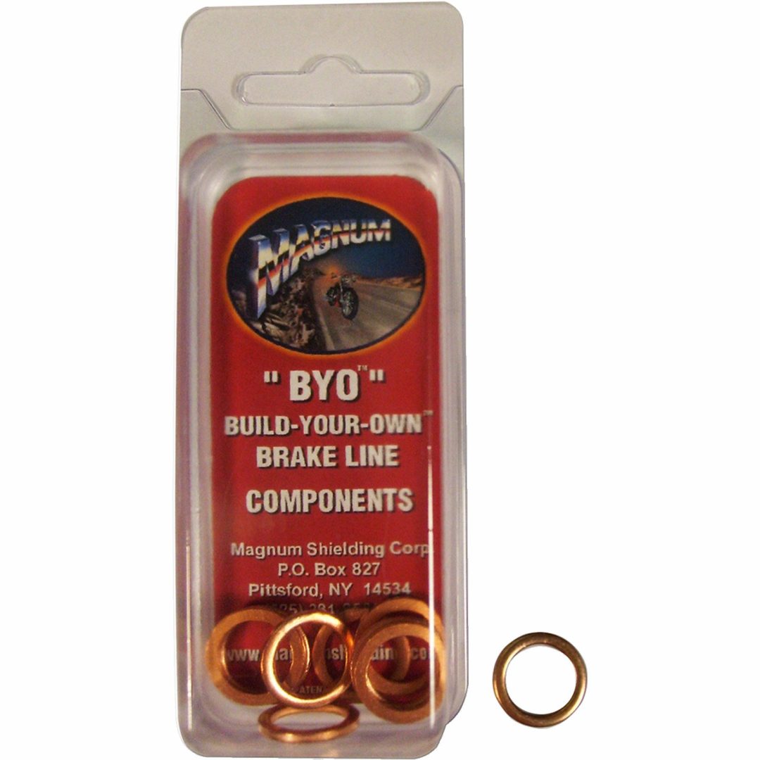 Skiver Kobber MAGNUM SHIELDING WASHER COPPER 10MM 10PK