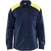 SKJORTA 32381517 MARIN/GUL 5XL