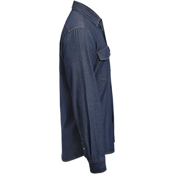 Skjorta 5139 Jeansskjorta Blå Jobman – billede 4
