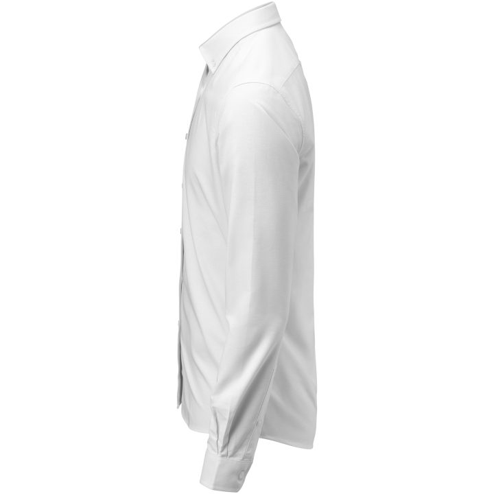 Skjorta Allen Oxford Vit James Harvest – billede 7