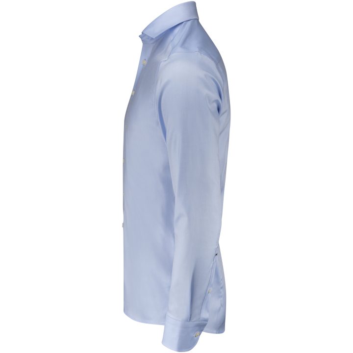 Skjorta BB Twill 60 Slim Himmelsblå J.Harvest & Frost XS – billede 14