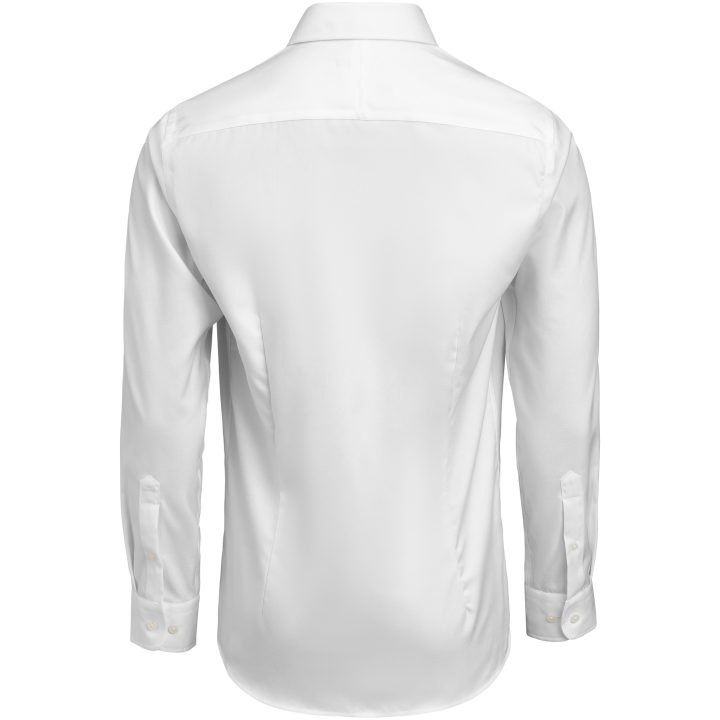 Skjorta BB Twill 60 Slim Vit J.Harvest & Frost XS – billede 21