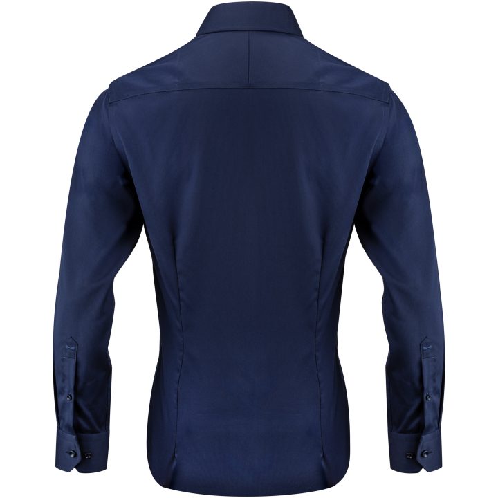 Skjorta Bedford Slim Marinblå J.Harvest & Frost XS 35/36 – billede 2