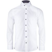 Skjorta Bedford Slim Vit J.Harvest & Frost